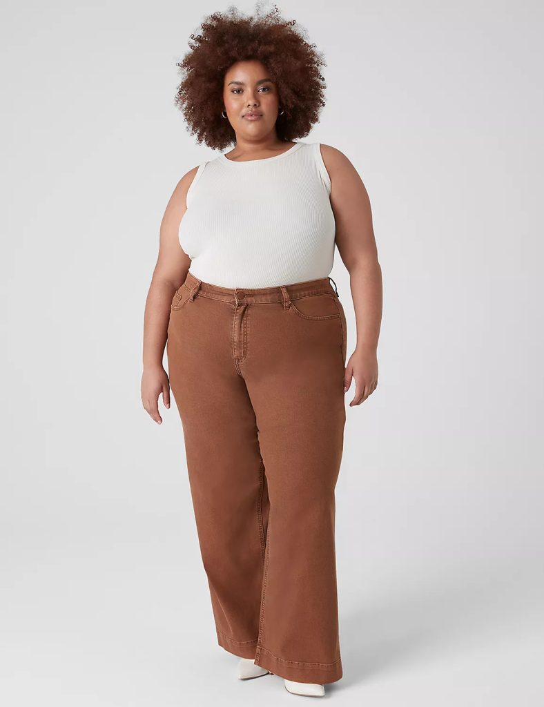 Plus size colored jeans can be a fun and stylish way to express your personality and create versatile outfits.