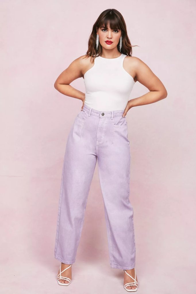 Plus size colored jeans can be a fun and stylish way to express your personality and create versatile outfits.