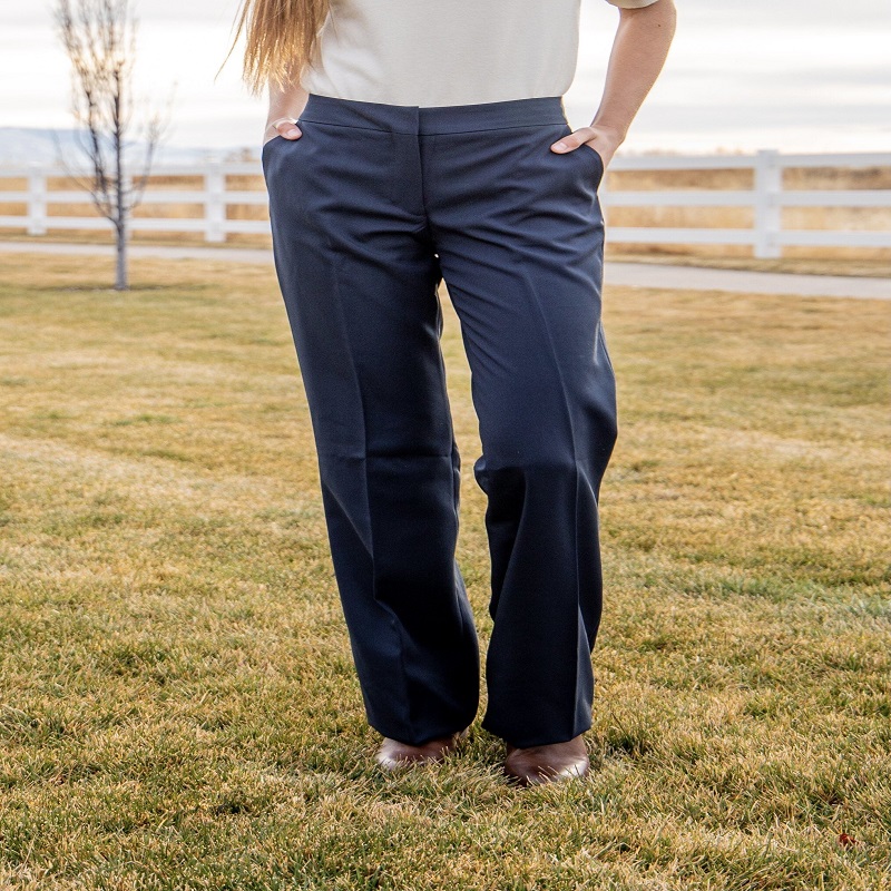 hem dress pants by hand