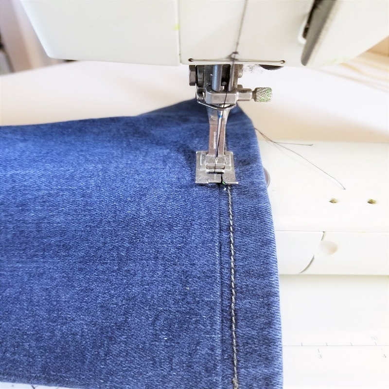 hem pants with sewing machine