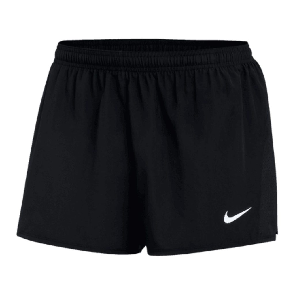 black running shorts