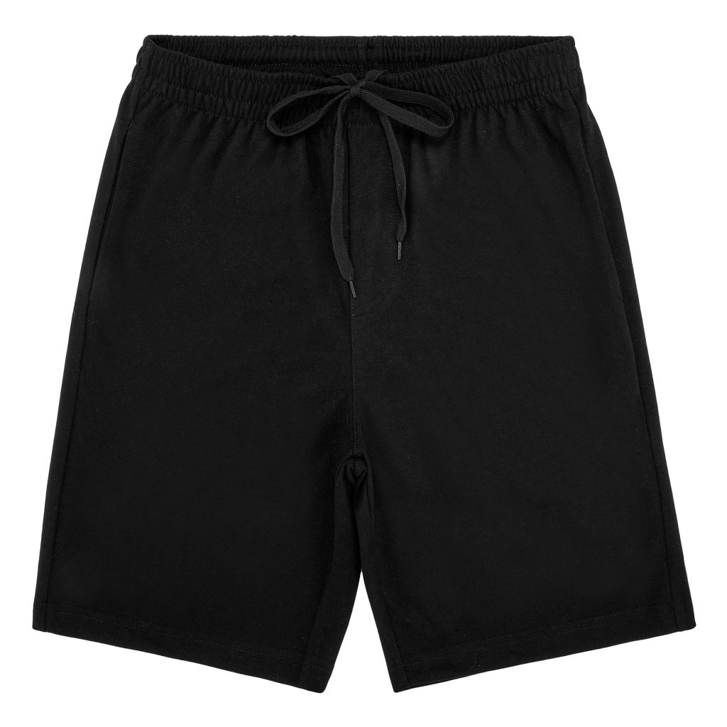 black running shorts