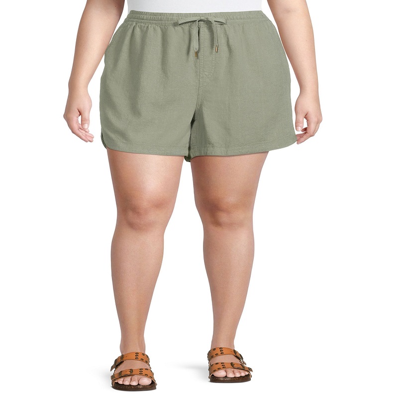 Plus size shorts for women