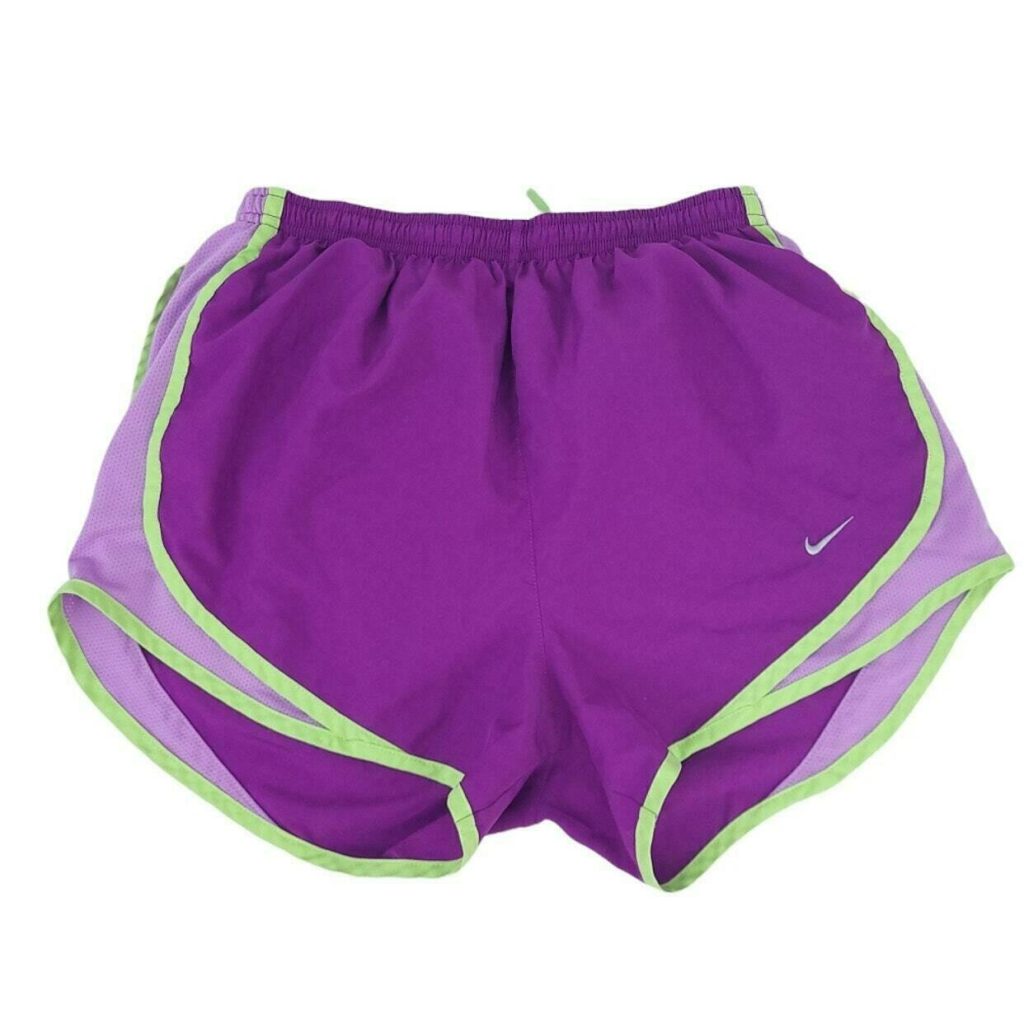 purple nike shorts