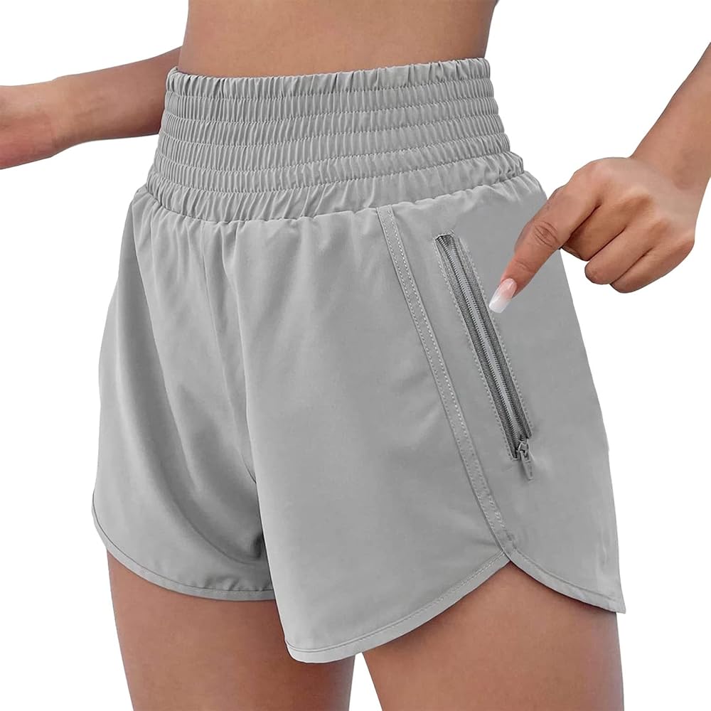 Women's athletic shorts with pockets