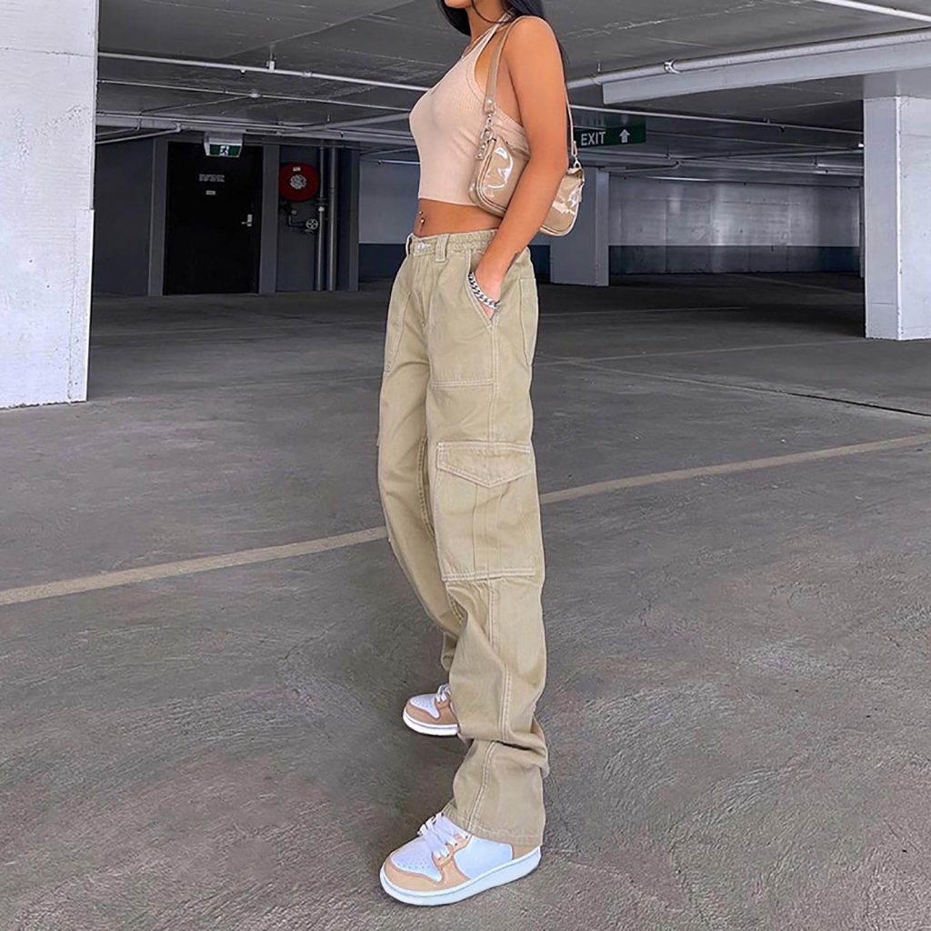 style khaki cargo pants