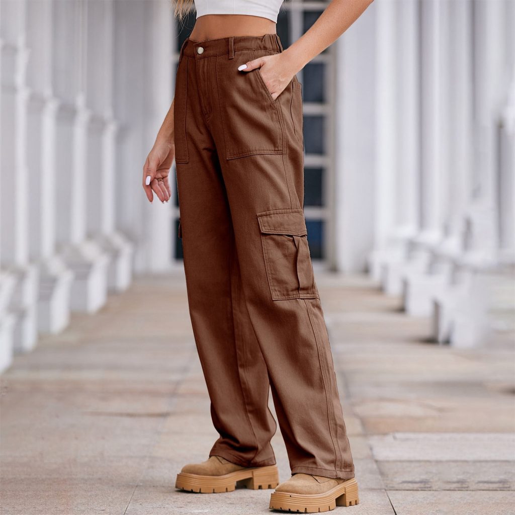 brown cargo pants