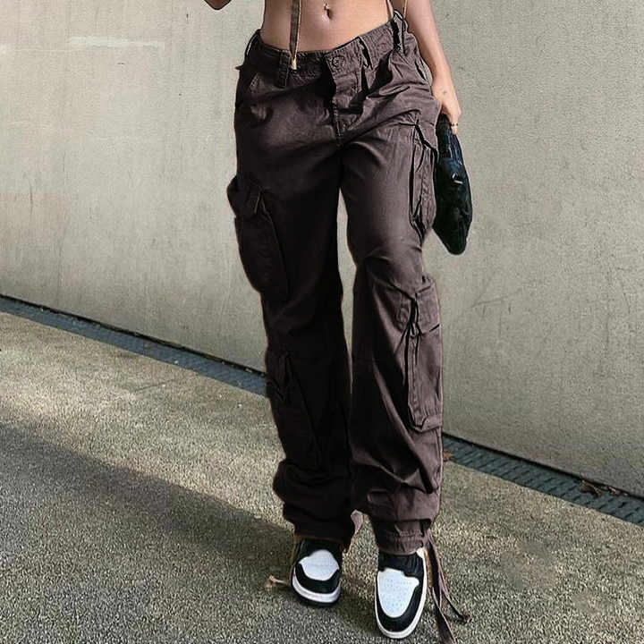 What to wear with baggy cargo pants?