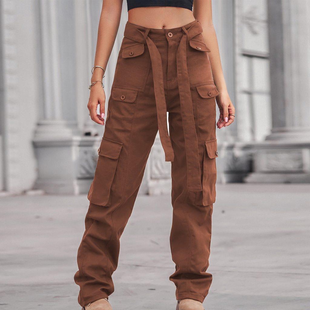 brown cargo pants