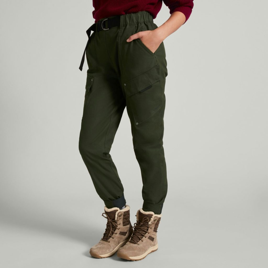 green cargo pants