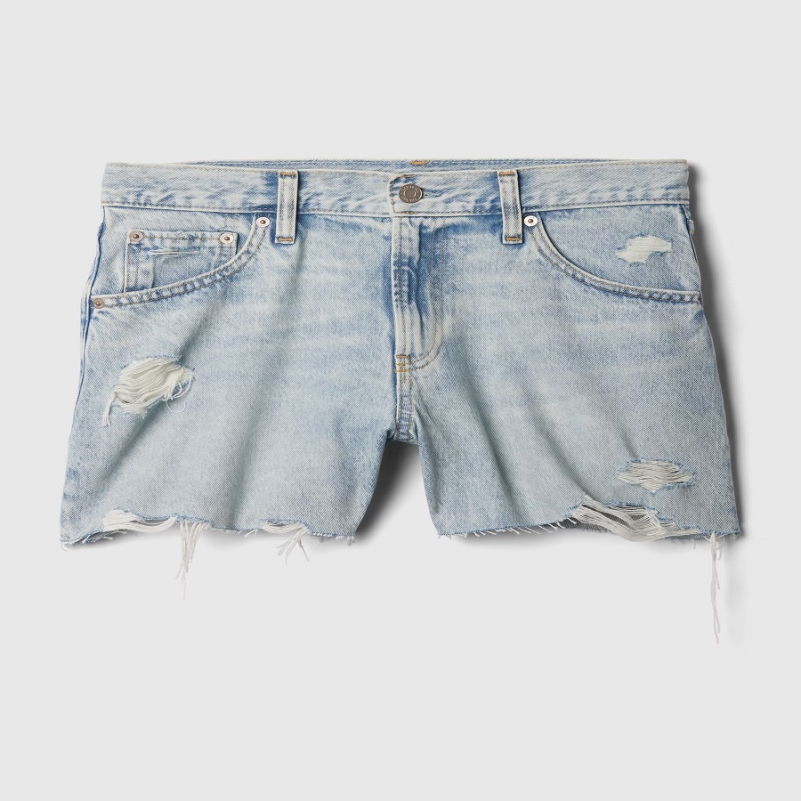 long jean shorts womens