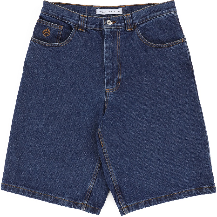 Dark blue jean shorts