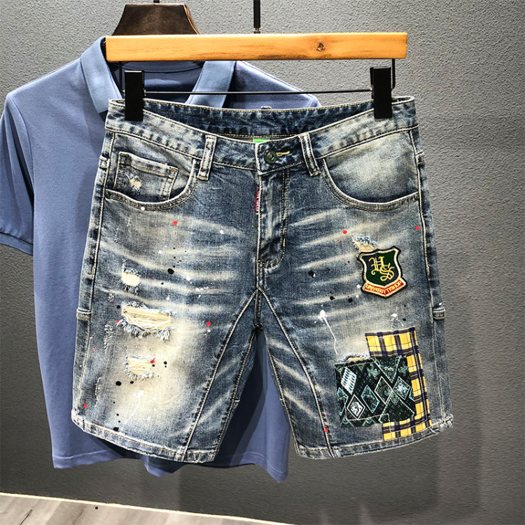 designer jean shorts