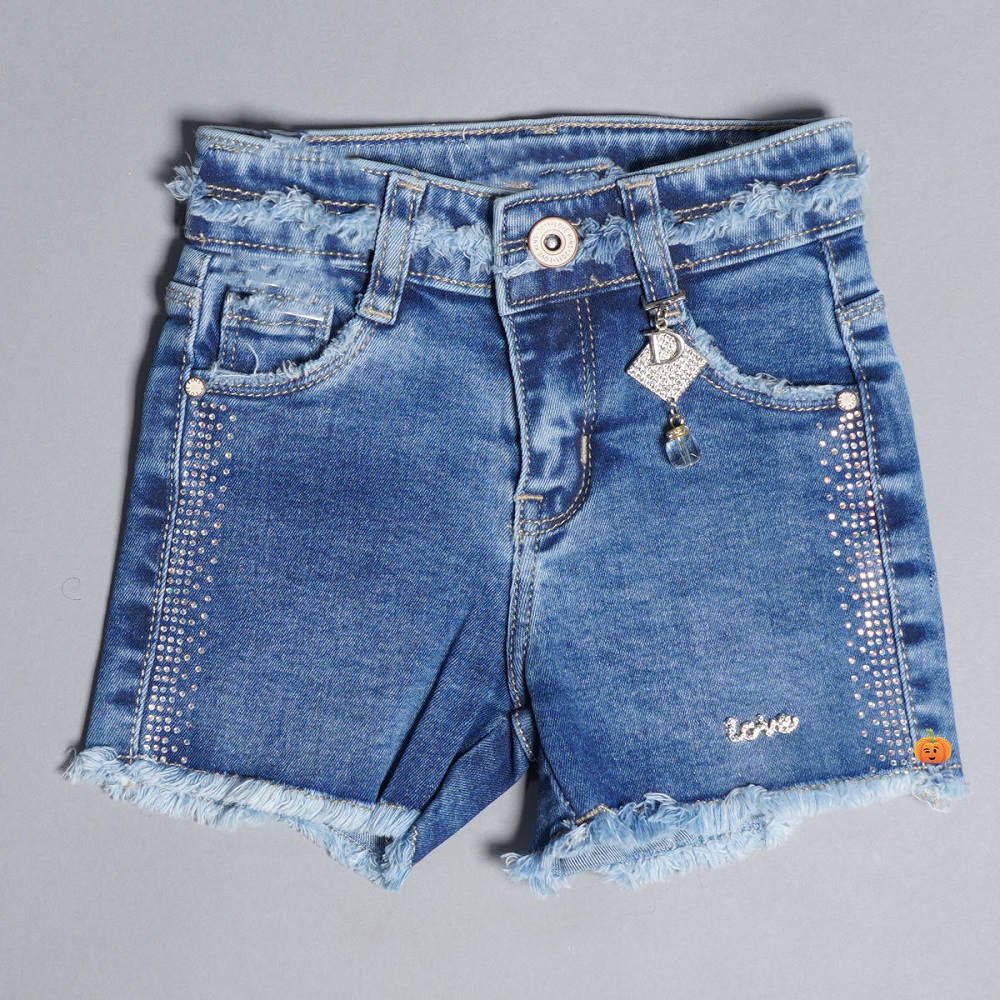 girls jean shorts