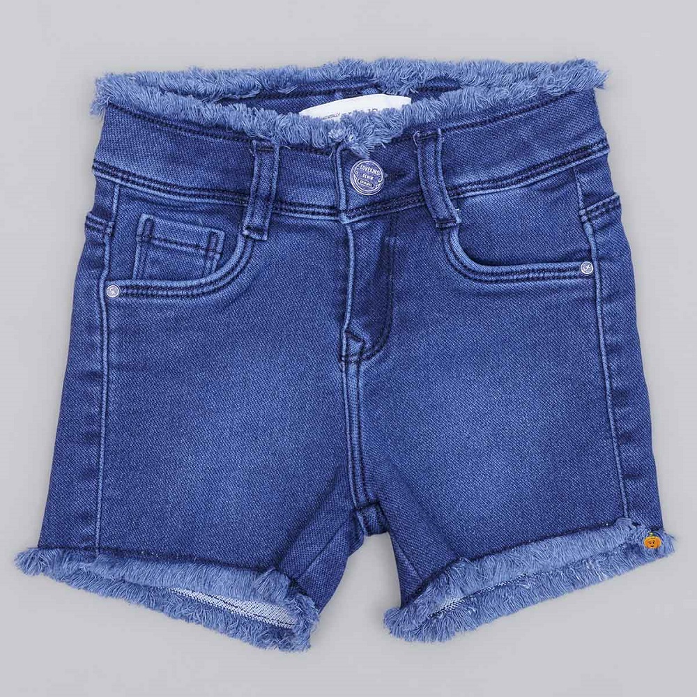 girls jean shorts