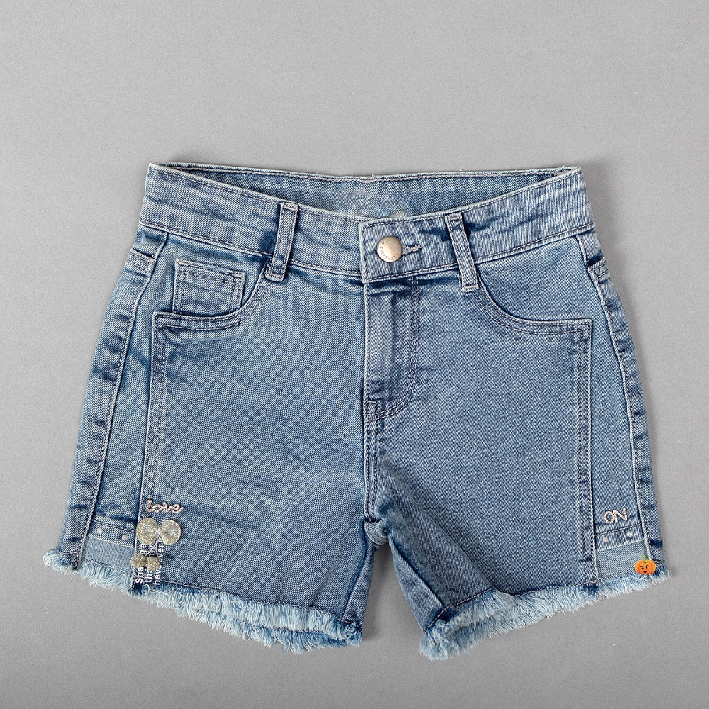 girls jean shorts