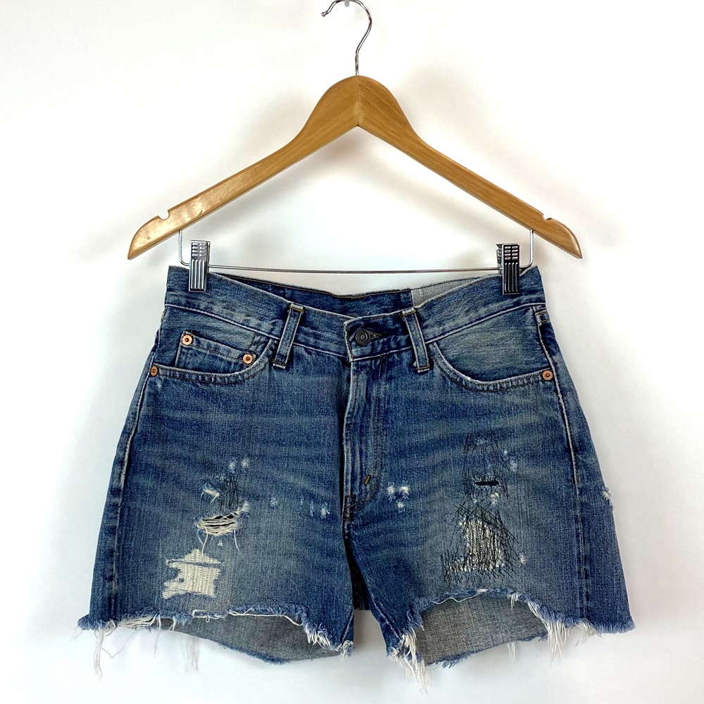 jean cut off shorts