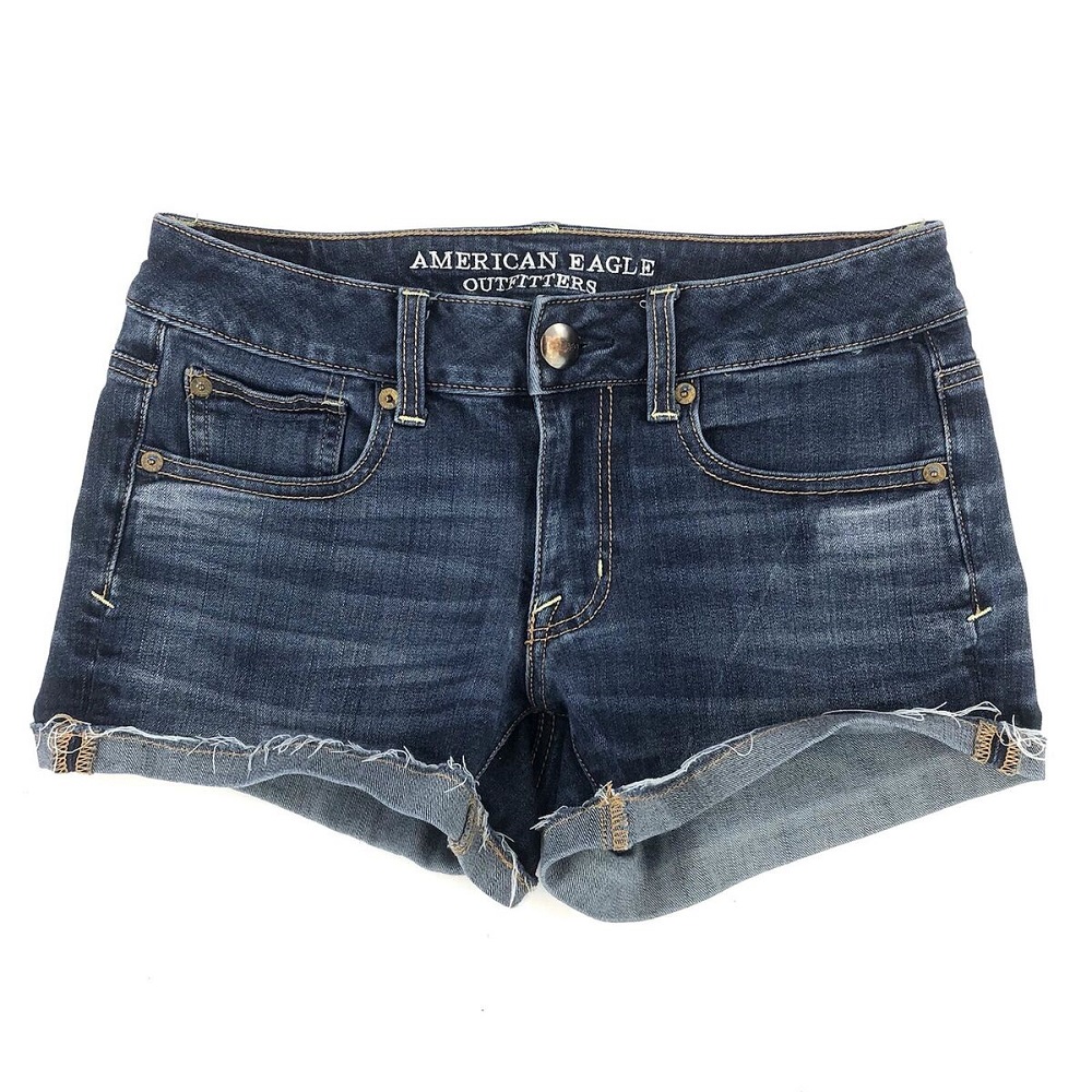 jean shorts low rise